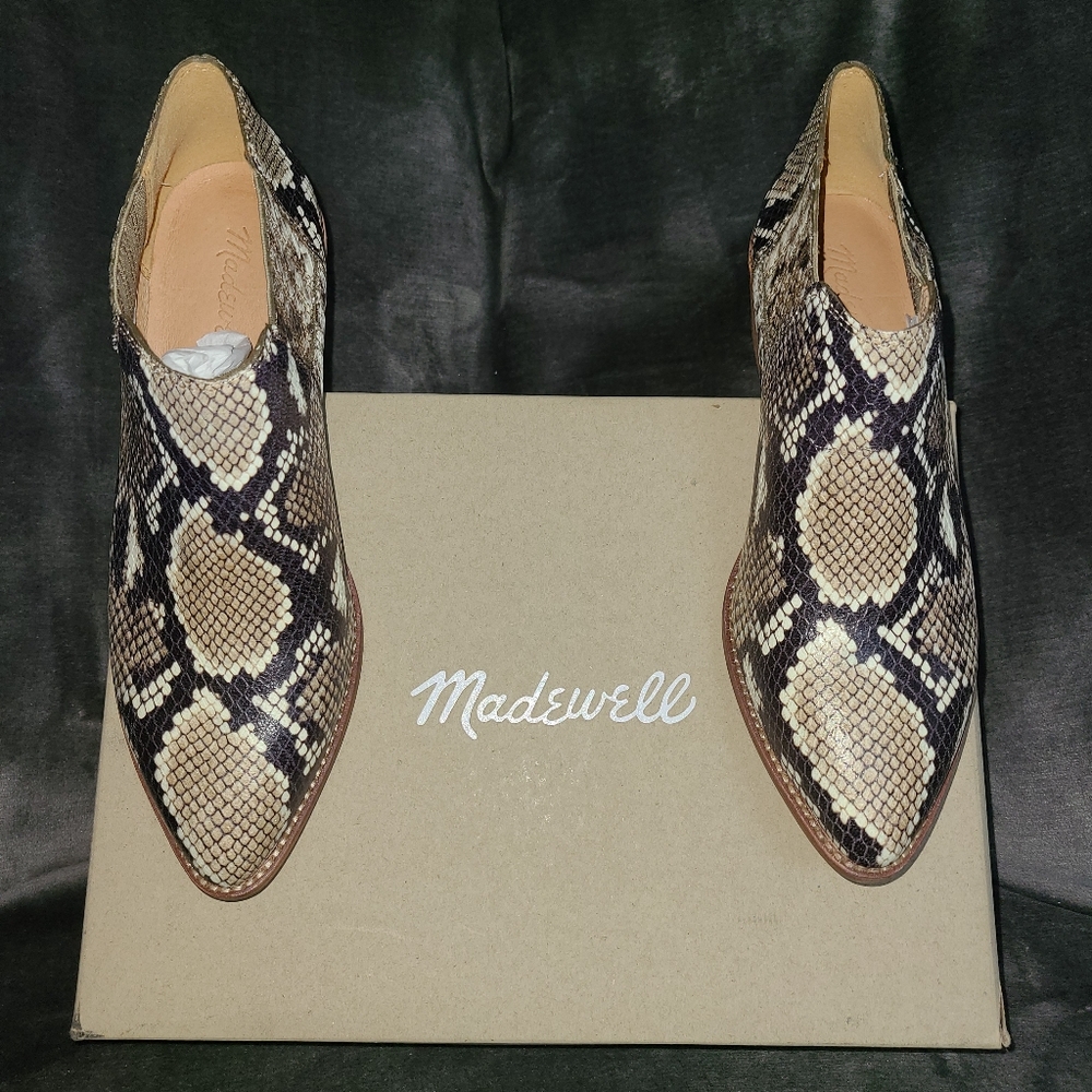 Madewell Low Leather Boot NWT